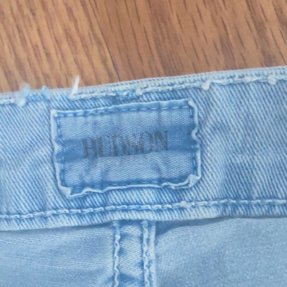 Hudson Jeans Light Blue Women Shorts - Size 32 - Picture 4 of 7